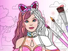 Dress Up Games & Coloring Book